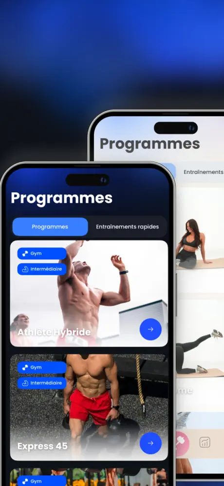 Aura Training Club app screenshot